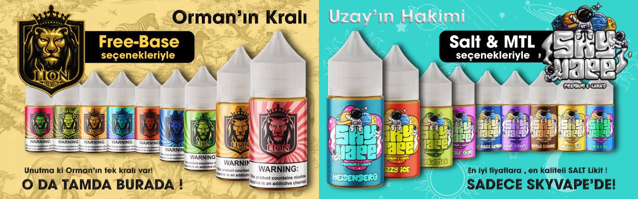 Sky Vape Salt Likitler